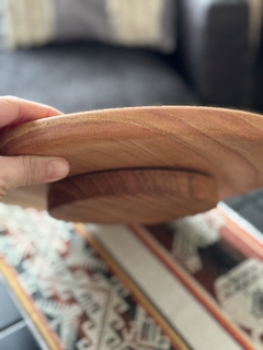 Bandeja giratoria de madera paraíso - comprar online
