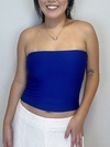 Tube Top Azul