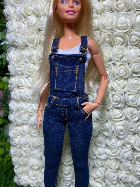 Macacão - Jardineira Jeans