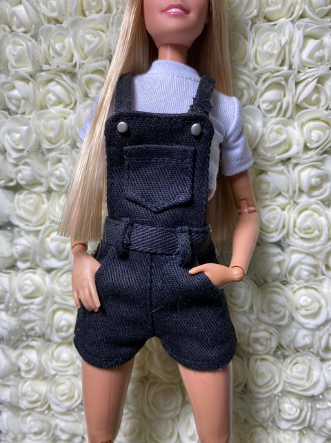 Macacão - Jardineira Jeans SHORT