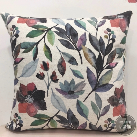 Lino Flor Magenta