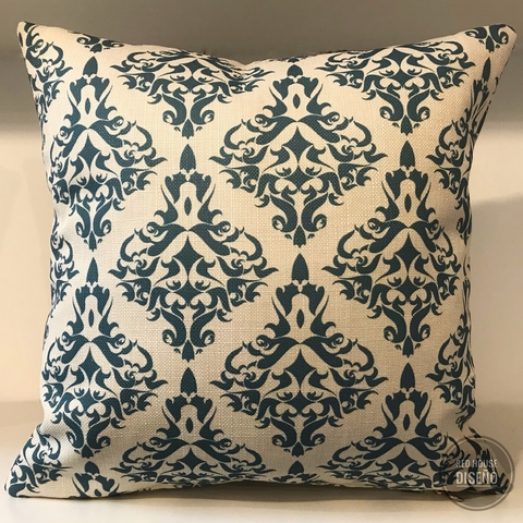 Damasco azul
