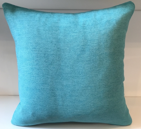 Chenille turquesa