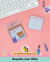 Bloco Adesivo Decorado - Good Vibes Jocar Office - comprar online