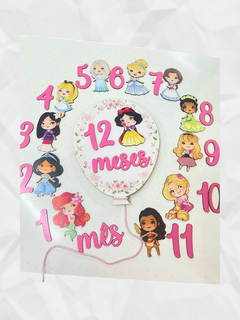 Kit mêsversário Princesas na internet