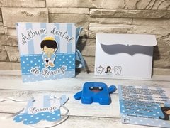 Álbum Dental + Porta Dente de Leite - Pequeno Principe