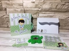 Álbum Dental + Porta Dente de Leite - Pequeno Principe