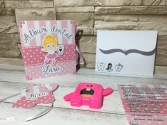 Álbum Dental + Porta Dente de Leite - Bailarina