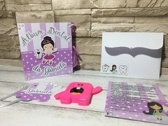 Álbum Dental + Porta Dente de Leite - Bailarina