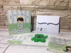 Álbum Dental + Porta Dente de Leite - Pequeno Principe