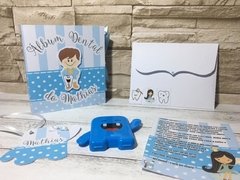 Álbum Dental + Porta Dente de Leite - Pequeno Principe