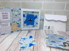 Álbum Dental + Porta Dente de Leite - Dinossauro - comprar online