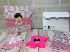 Álbum Dental + Porta Dente de Leite - Princesinha