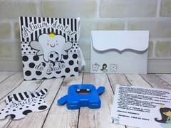 Álbum Dental + Porta Dente de Leite - Futebol