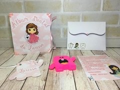 Álbum Dental + Porta Dente de Leite - Princesinha