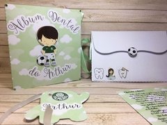 Álbum Dental + Porta Dente de Leite - Palmeiras