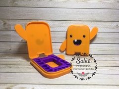 Estojo Dental - Porta Dente de Leite - Laranja