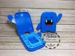 Estojo Dental - Porta Dente de Leite - Azul