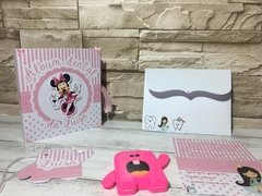 Álbum Dental + Porta Dente de Leite - Minnie