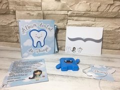Álbum Dental + Porta Dente de Leite - Fada do Dente - Fada