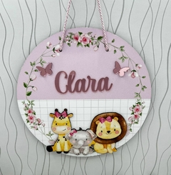 Porta Maternidade Floral trio menina - comprar online