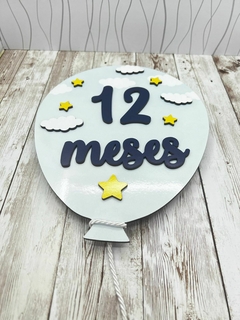 Kit mêsversário Céu estrelado com nuvens na internet