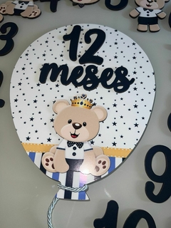 Kit mêsversário Ursinho príncipe azul escuro - loja online