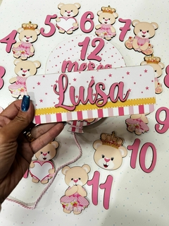 Kit mêsversário Ursinha princesa rosa na internet