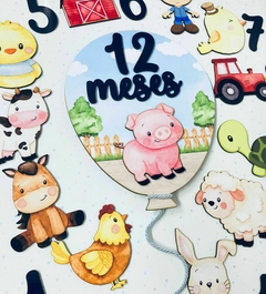 Kit mêsversário fazendinha bichos do campo na internet