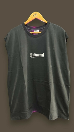 Musculosa Endavant (negra, letras blancas)