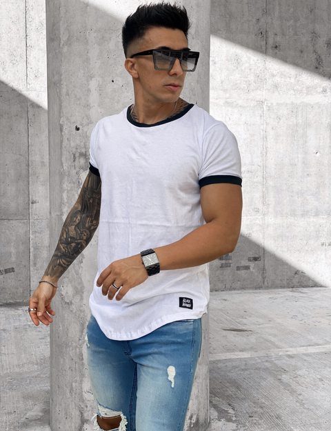 REMERA WHITE LONG ⚡️