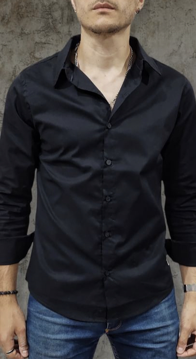 CAMISAS SLIM FIT ELASTIZADA