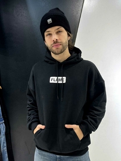 BUZO FLAME NEGRO OVER en internet