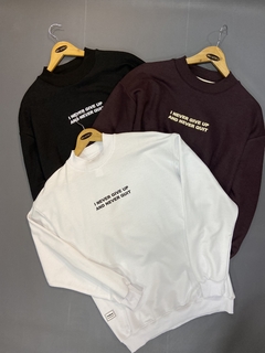 BUZO NEVER OVERSIZED - comprar online