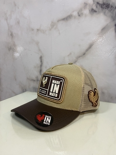 GORRA MADE IN MATO BEIGE