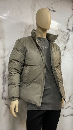 CAMPERA PUFFER IMPORTADA GRIS - ORO AZTECA
