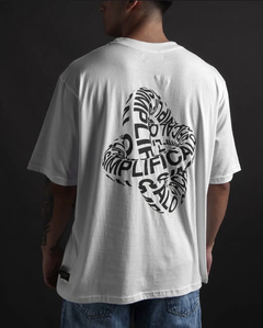 REMERA SIMPLIFICALO WHITE OVER