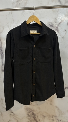 CAMISACO DE CORDEROY NEGRO en internet