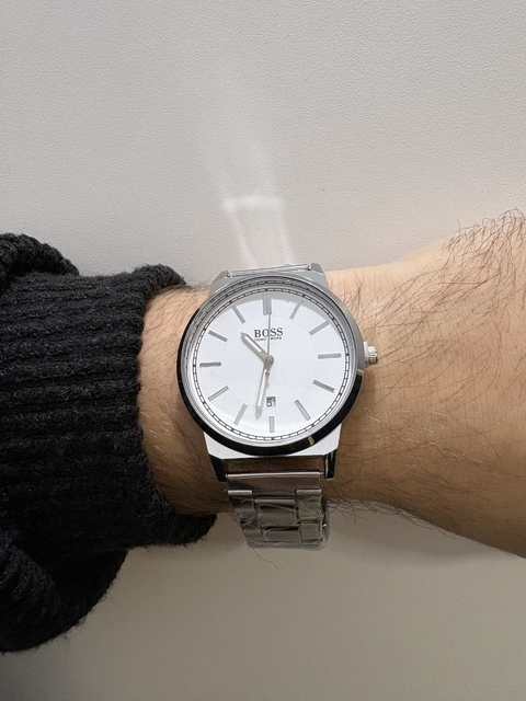 RELOJ BOSS BLANCO