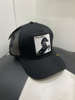 GORRA STALLION NEGRA