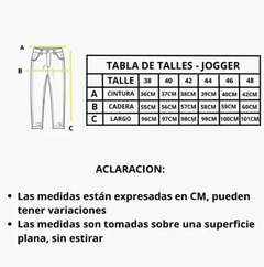 JOGGER CARGO LONDON AZUL - tienda online