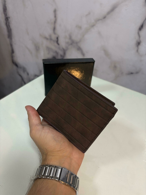 Billetera Wallet marrom importada