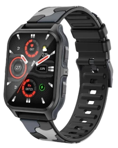 Smartwatch Colmi P73 Silicona Negro Camuflado