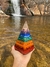 Orgonite Pirâmide 7 Chakras 17cm - loja online