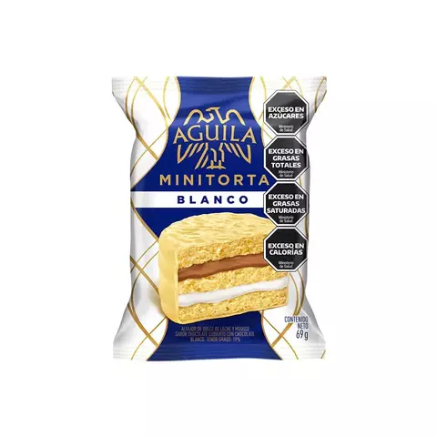 Alfajor Aguila Minitorta Blanco