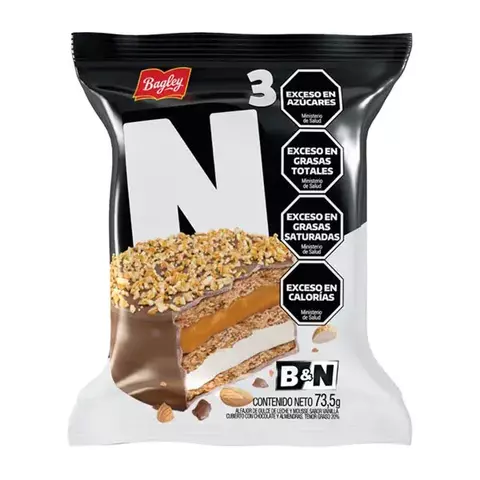 Alfajor ByN negro Triple