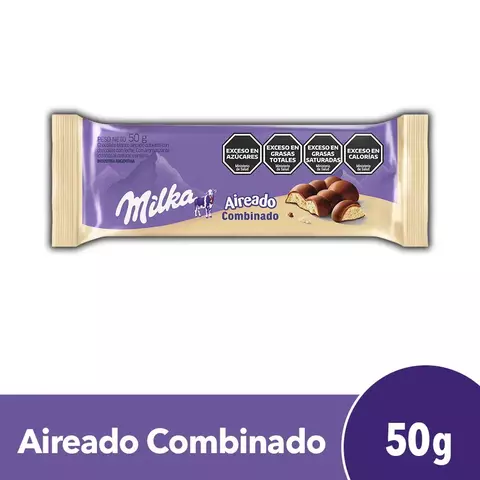 Chocolate Milka Leger Combinado 50gr