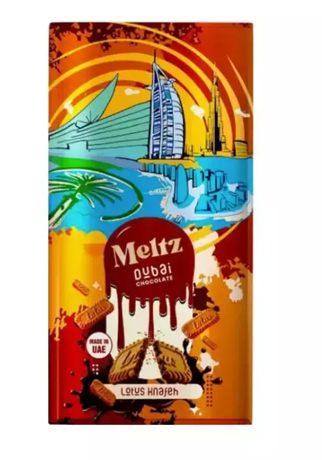 Tableta Meltz Dubai Lotus Knafeh 195Gr