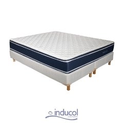 Conjunto Sommier de Espuma INDUCOL NIMBUS FIRM - Queen Size - comprar online