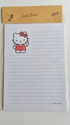 Block de hojitas Kitty